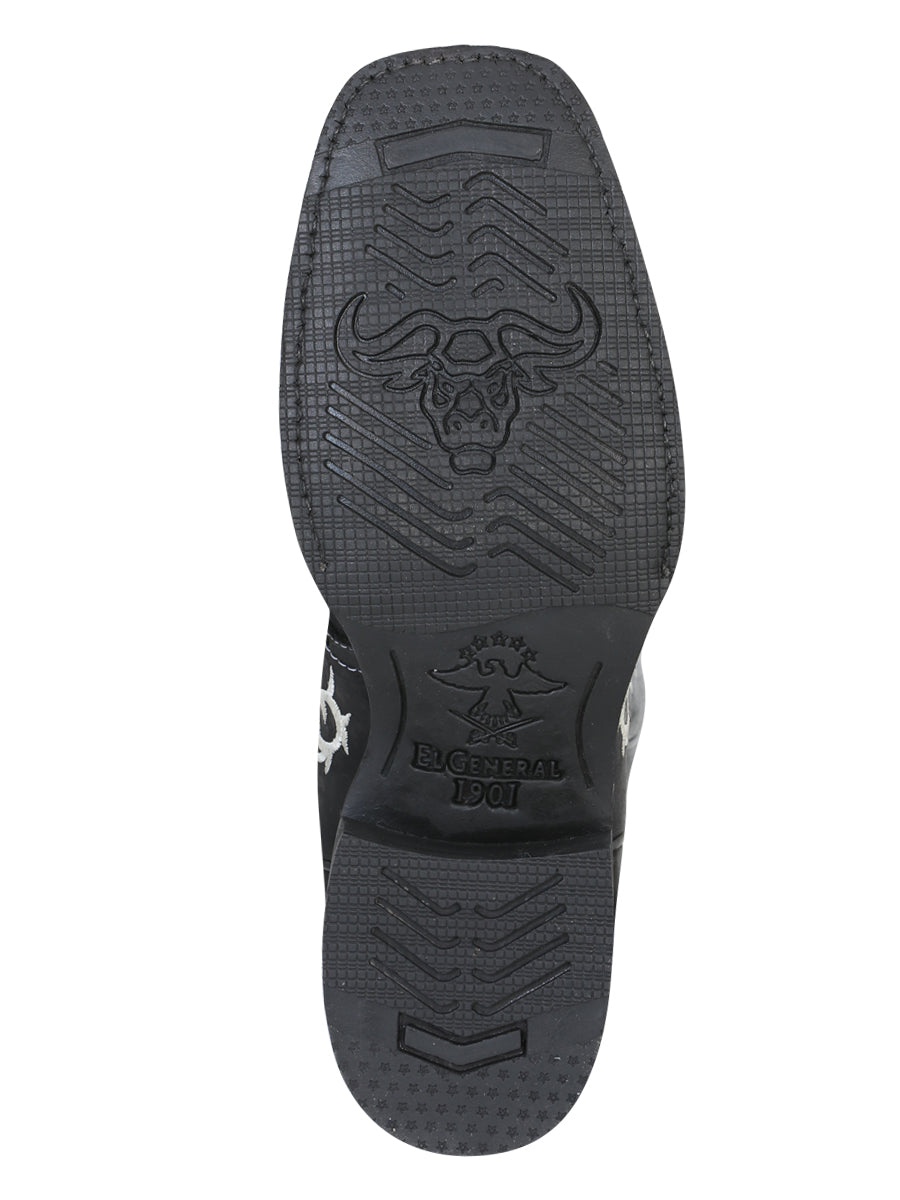 The Rodeo Boot — Crazy Black (No. 34313)