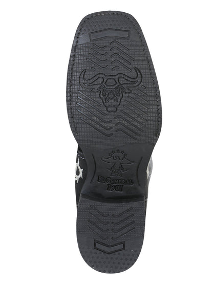The Rodeo Boot — Crazy Black (No. 34313)