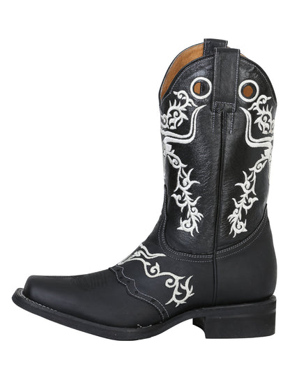 The Rodeo Boot — Crazy Black (No. 34313)