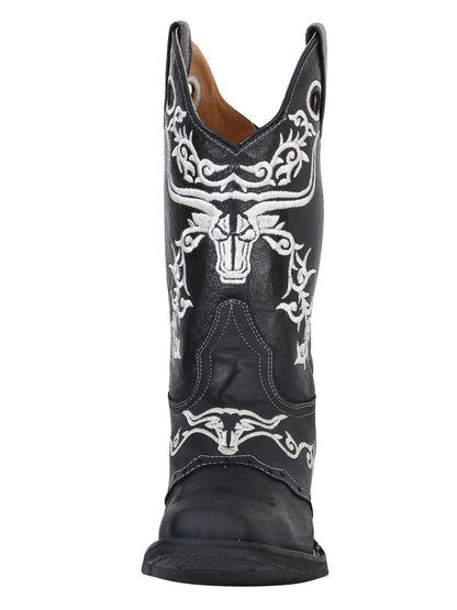 The Rodeo Boot — Crazy Black (No. 34313)