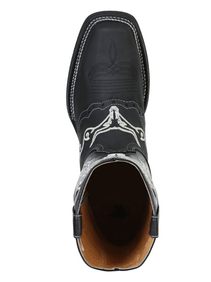 The Rodeo Boot — Crazy Black (No. 34313)