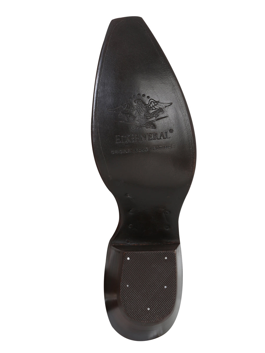The Women's Vaquera Retro Boot — Chocolate (No. 34511)