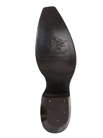 The Women's Vaquera Retro Boot — Chocolate (No. 34511)