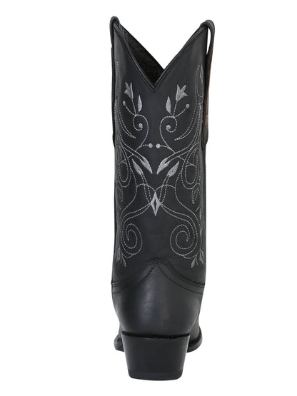 The Women's Vaquera Retro Boot — Black (No. 34514)