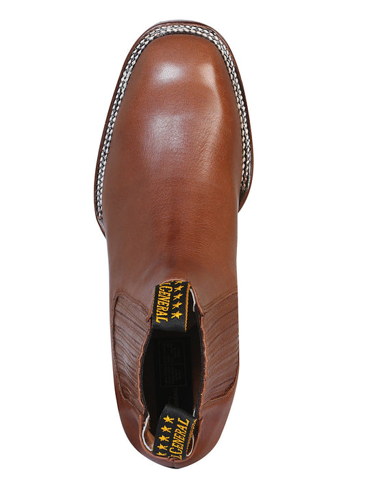The Campero Work Boot — Walnut Leather (No. 41498)