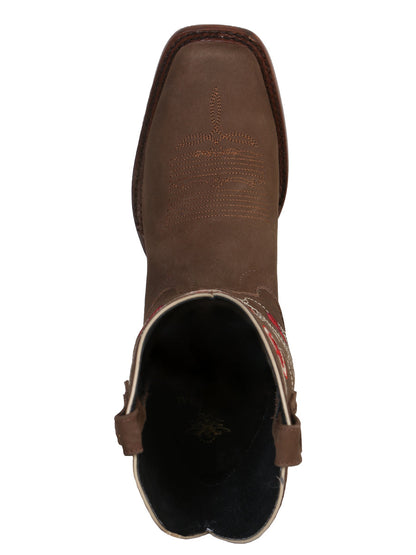 The Women's Rodeo Boot — Camel Suede (No. 41784)