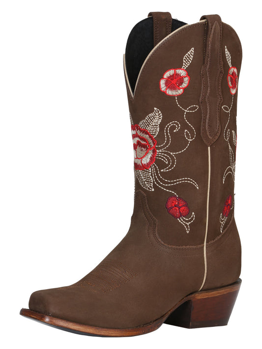 The Women's Rodeo Boot — Camel Suede (No. 41784)