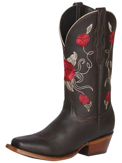 The Women's Rodeo Boot — Dark Brown (No. 41785)