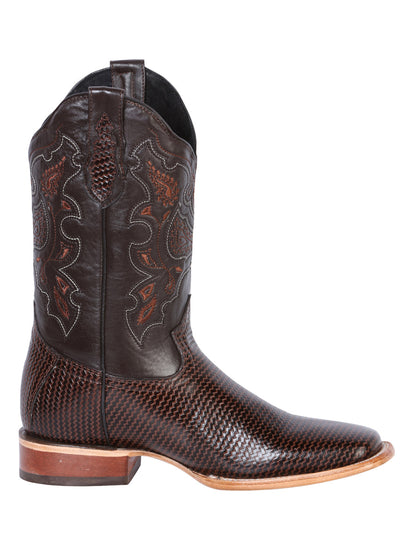 The Rodeo Boot — Cigar Print (No. 41791)