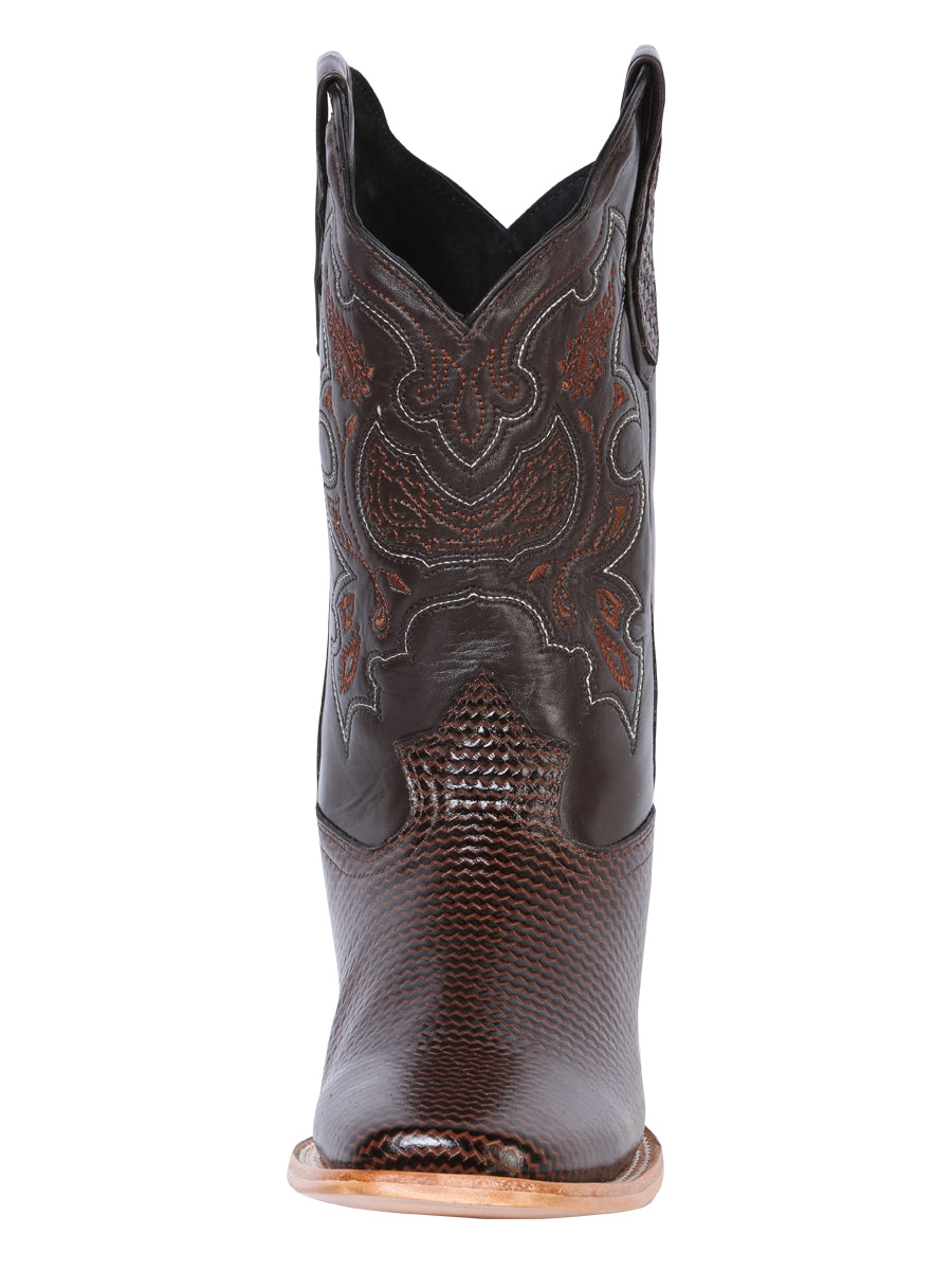 The Rodeo Boot — Cigar Print (No. 41791)