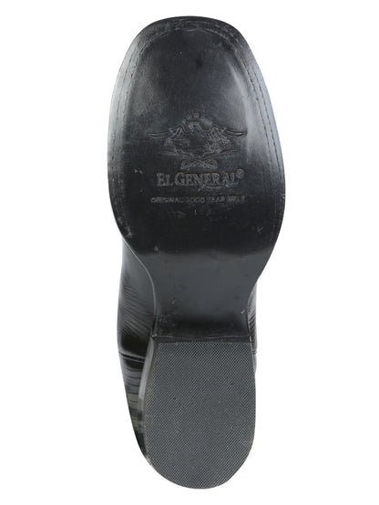 The Rodeo Boot — Black Lizard Print (No. 41904)