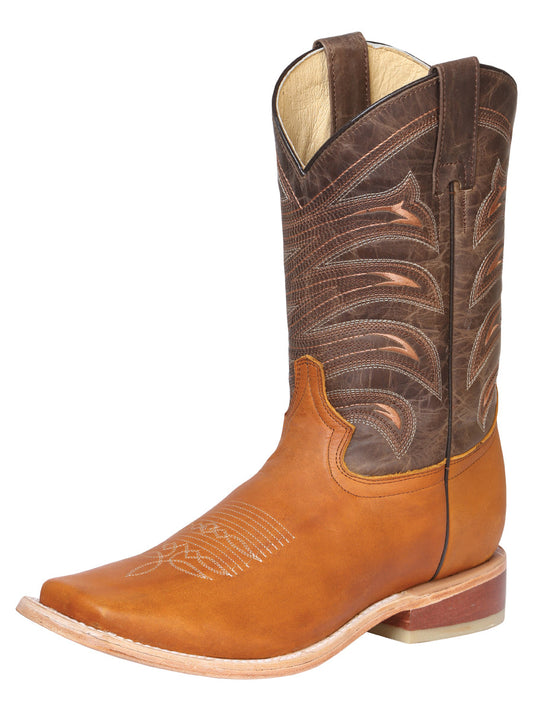 The Square Toe Rodeo Boot — Crazy Honey (No. 42991)