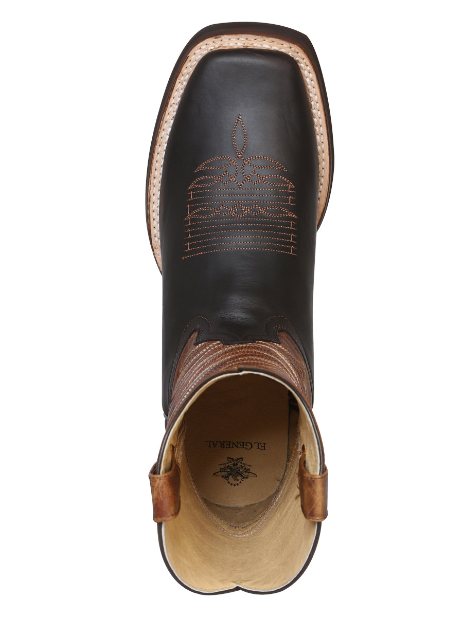 The Rodeo Boot — Dark Brown