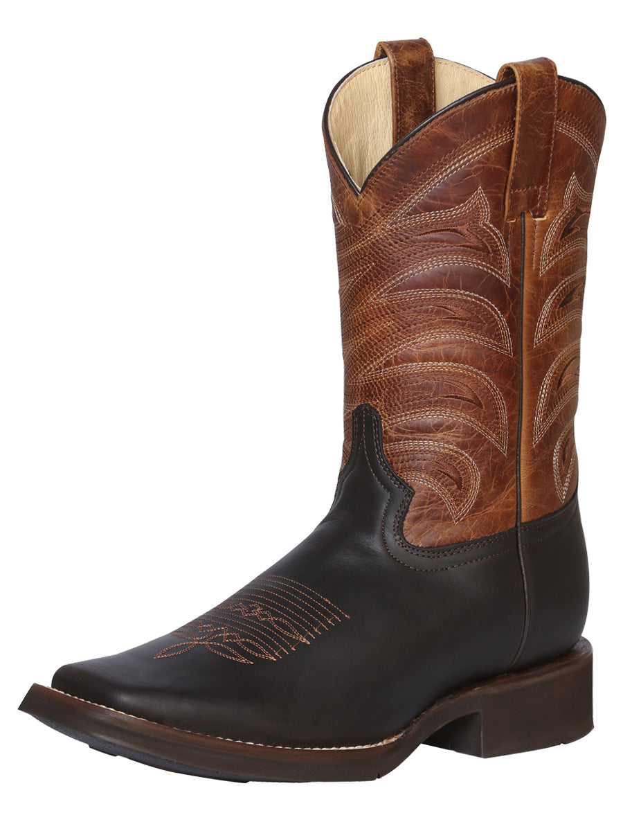 The Rodeo Boot — Dark Brown