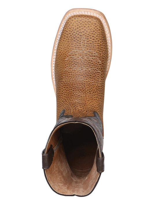 The Square Toe Rodeo Boot — Light Brown (No. 43009)