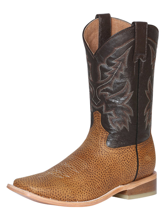 The Square Toe Rodeo Boot — Light Brown (No. 43009)