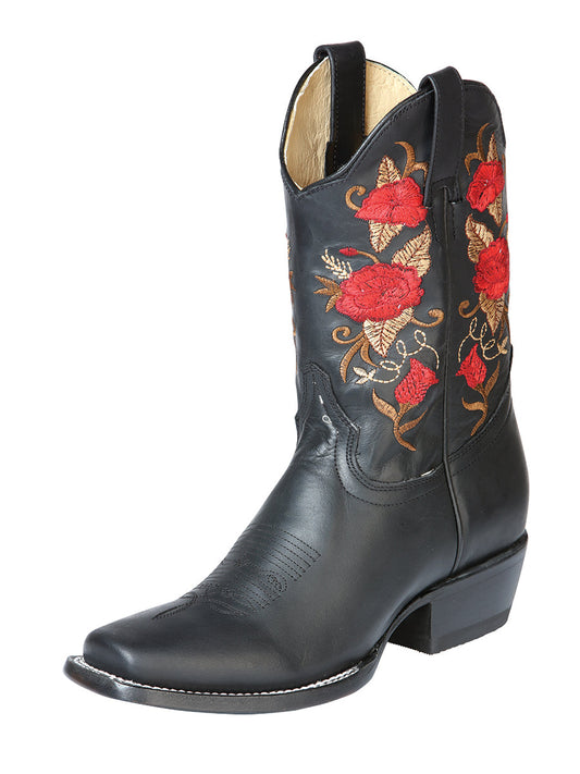 The Women's Rodeo Boot — Crazy Black (No. 43664)