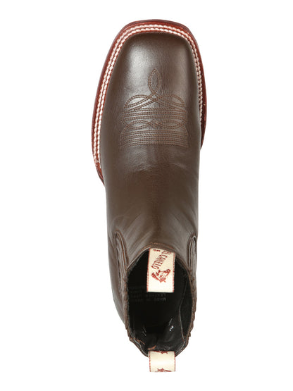 El Canelo Men’s Fronterizo Ankle Boots - Ikon Brown 44241