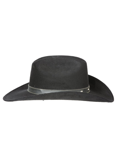 The Kids' Suede Cowboy Hat — Black (No. 44243)