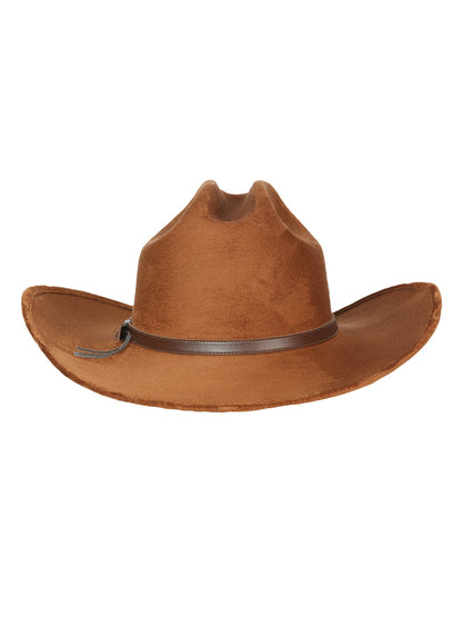 The Kids' Suede Cowboy Hat — Tobacco (No. 44244)
