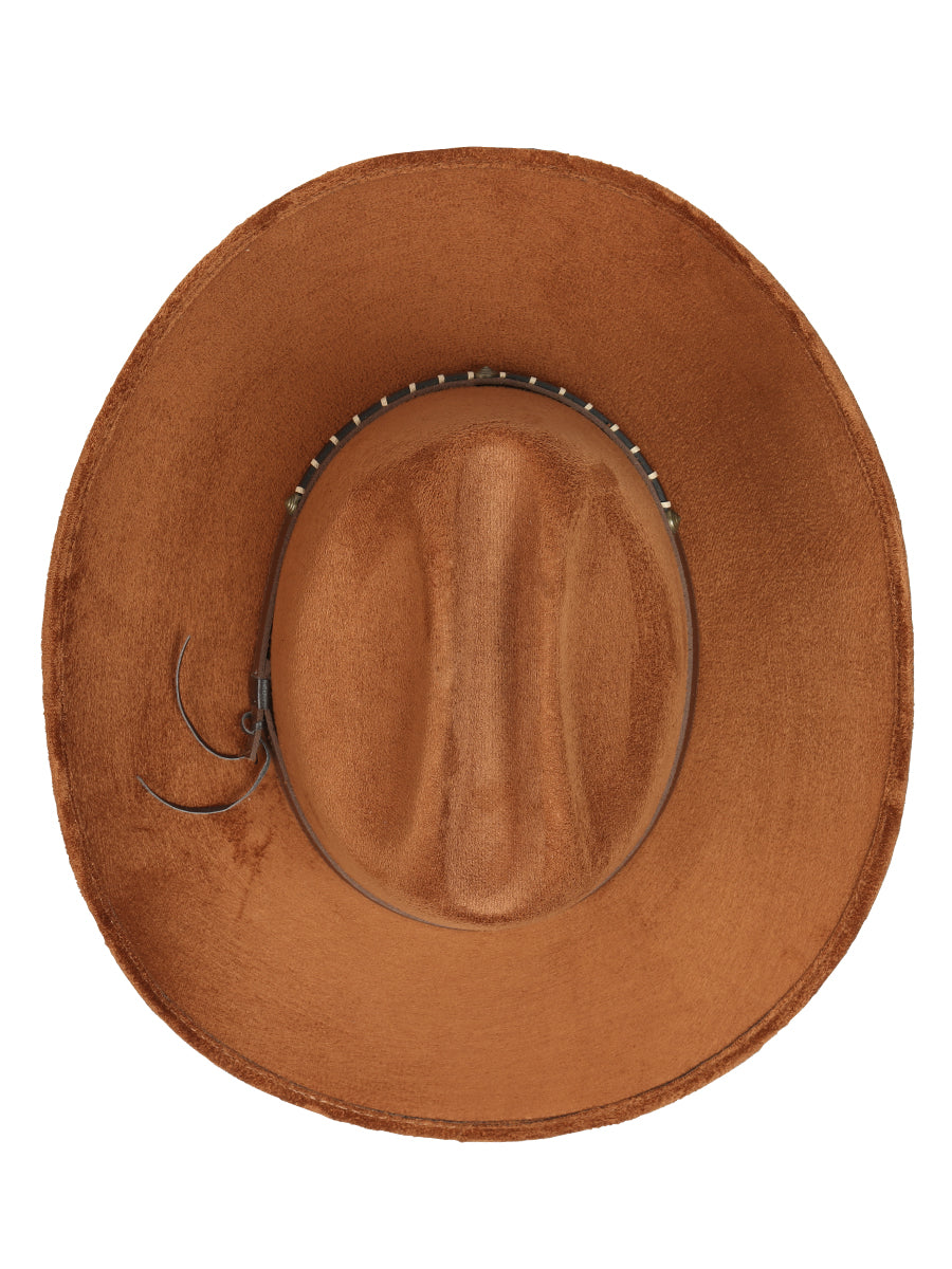 The Kids' Suede Cowboy Hat — Tobacco (No. 44244)