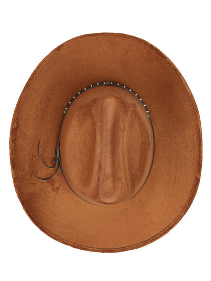 The Kids' Suede Cowboy Hat — Tobacco (No. 44244)