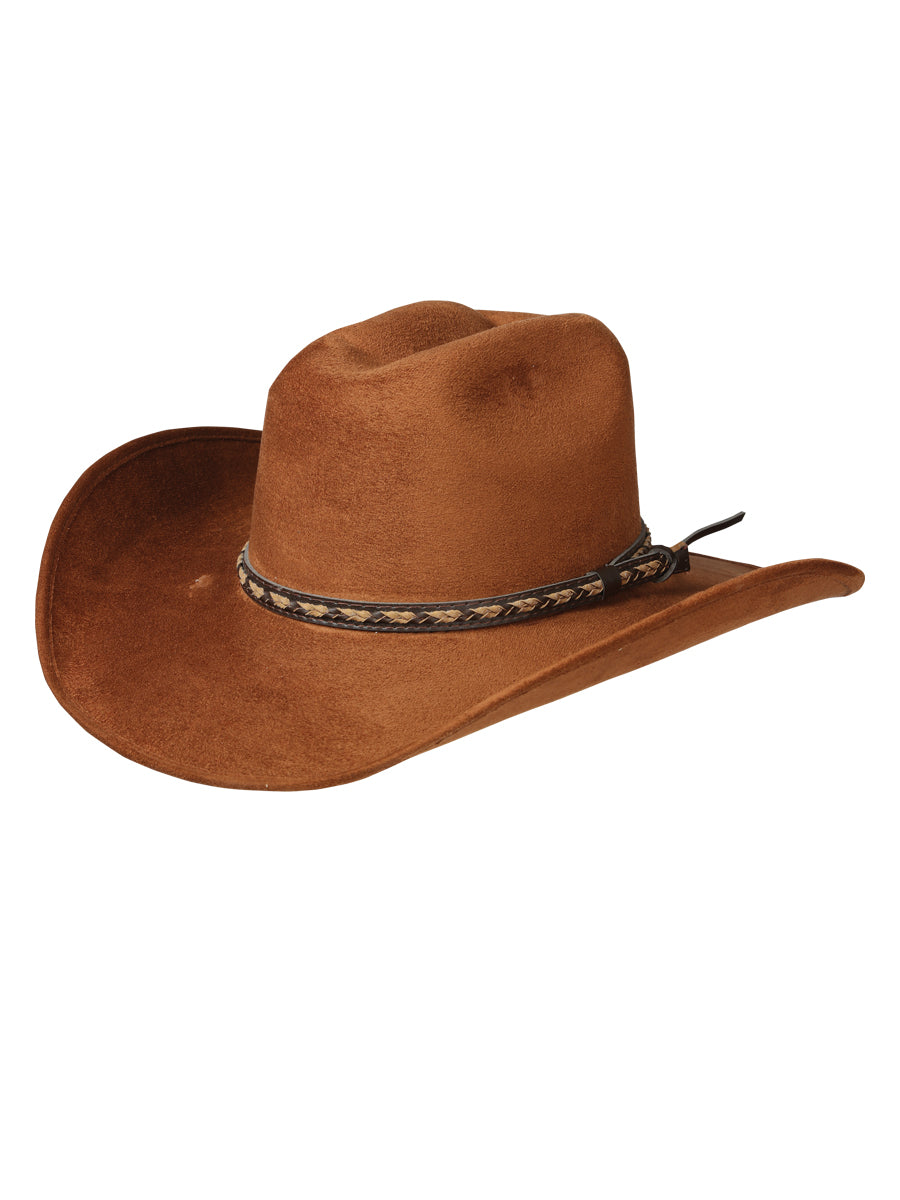 The Suede Cowboy Hat — Dark Brown (No. 44267)