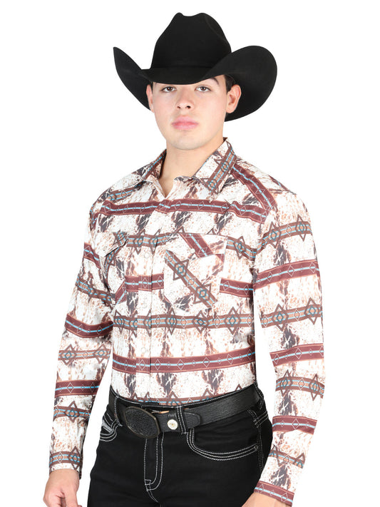 The Everyday Western Shirt — Brown (No. 44312)
