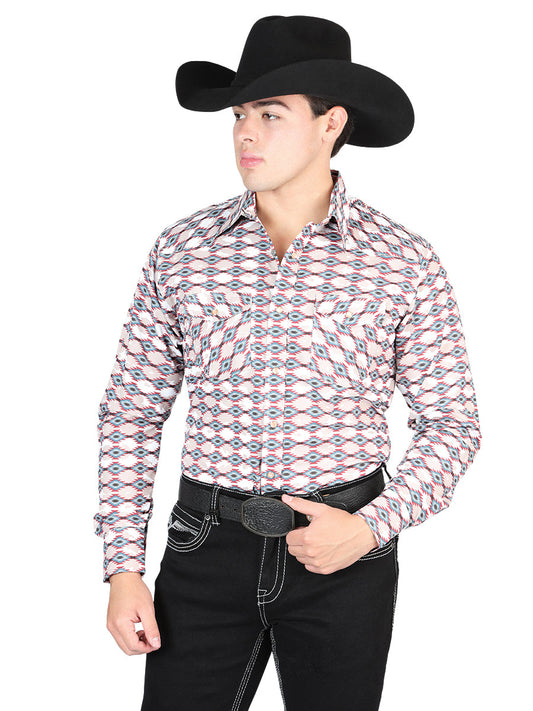 The Ranch Western Shirt — Khaki (No. 44317)