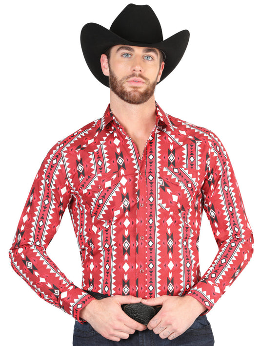 The Everyday Western Shirt — Red (No. 44401)