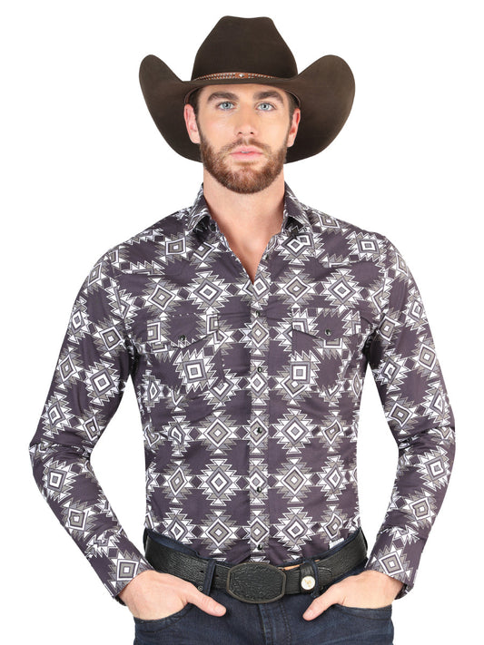 The Everyday Western Shirt — Dark Blue (No. 44403)