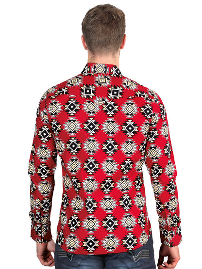 The Everyday Western Shirt — Red (No. 44404)