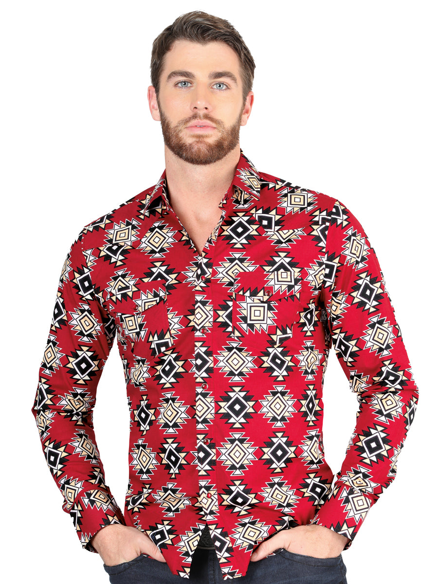 The Everyday Western Shirt — Red (No. 44404)