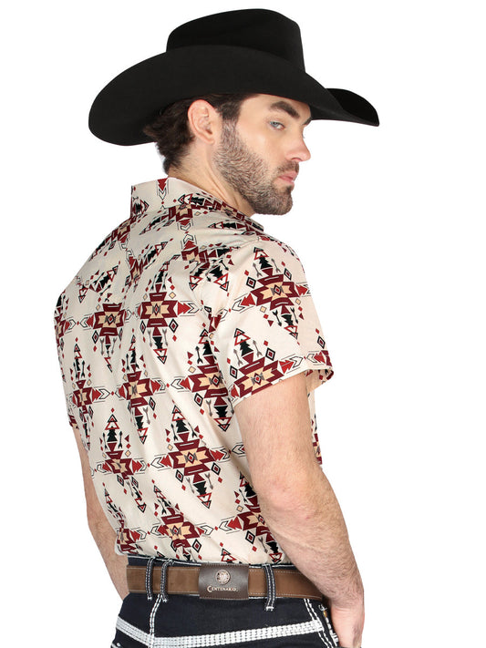 The Ranch Western Shirt — Ivory (No. 44448)