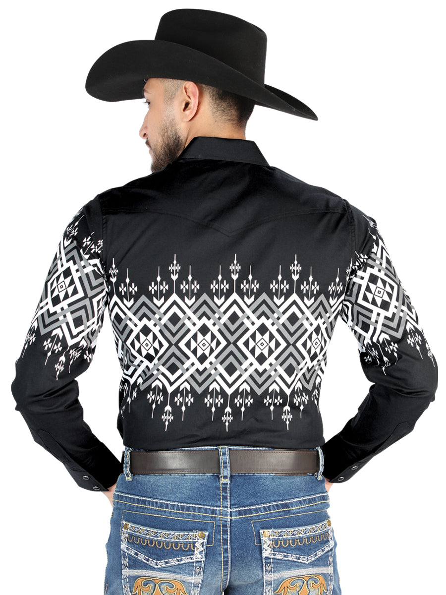 The Everyday Western Shirt — Black (No. 44451)