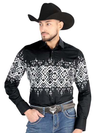 The Everyday Western Shirt — Black (No. 44451)