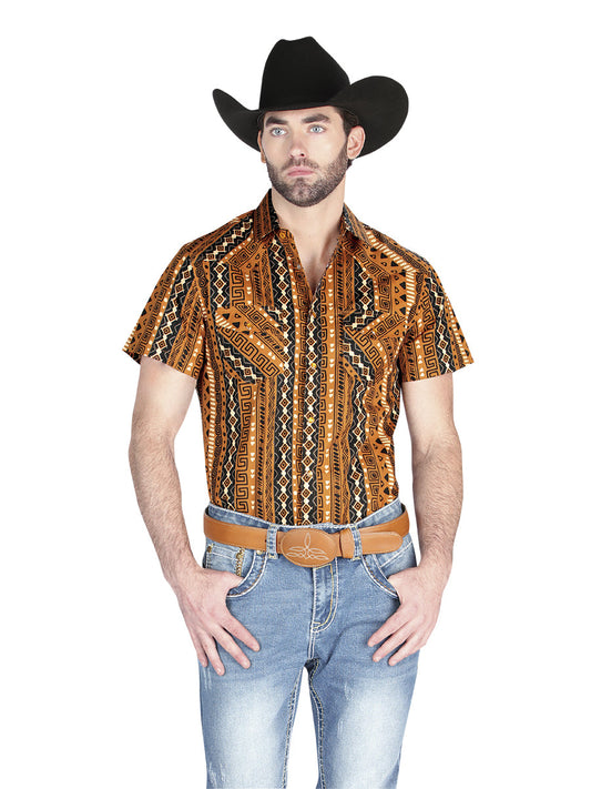 The Ranch Western Shirt — Mustard (No. 44455)