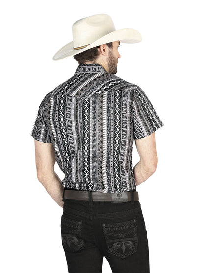The Ranch Western Shirt — Gray (No. 44457)