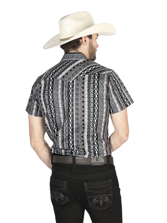 The Ranch Western Shirt — Gray (No. 44457)
