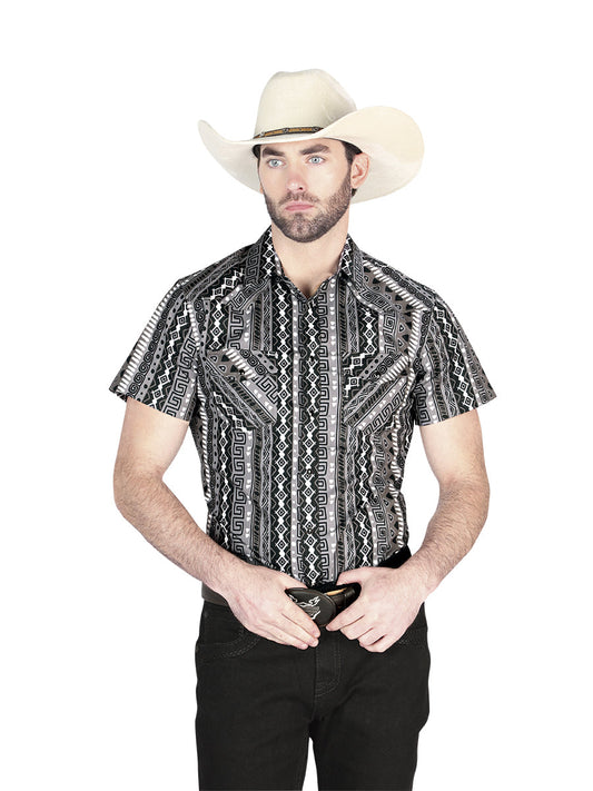 The Ranch Western Shirt — Gray (No. 44457)