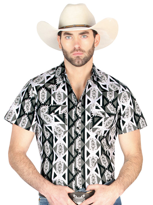 The Ranch Western Shirt — Gray (No. 44459)
