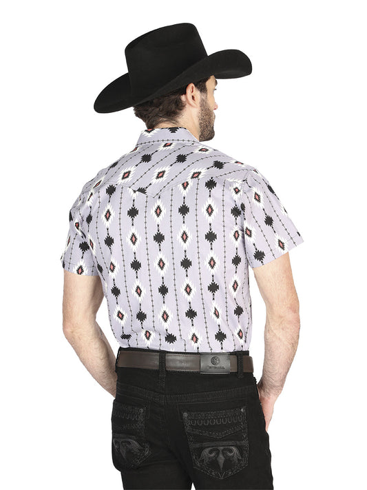 The Ranch Western Shirt — Gray (No. 44461)