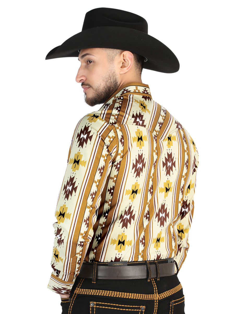 The Everyday Western Shirt — Taupe (No. 44471)