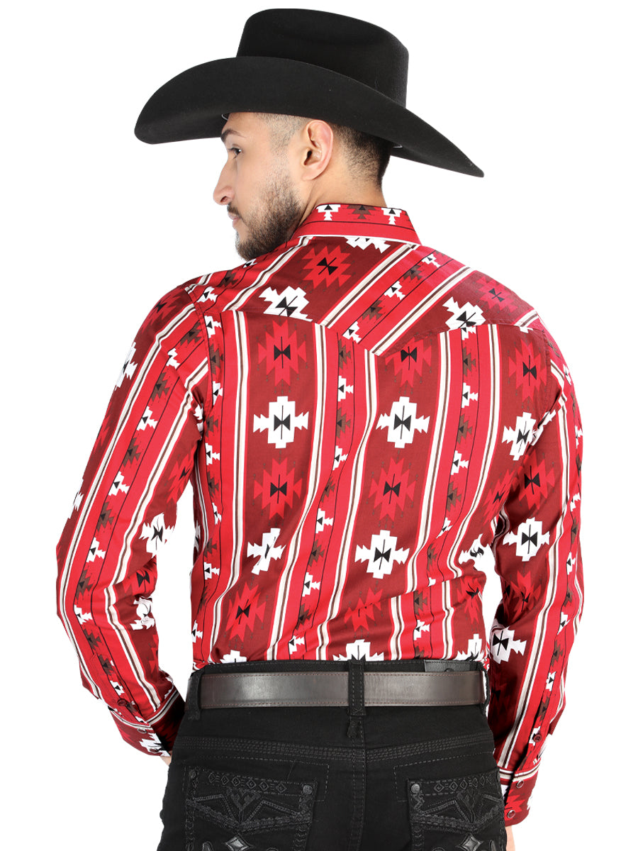 The Everyday Western Shirt — Red (No. 44472)
