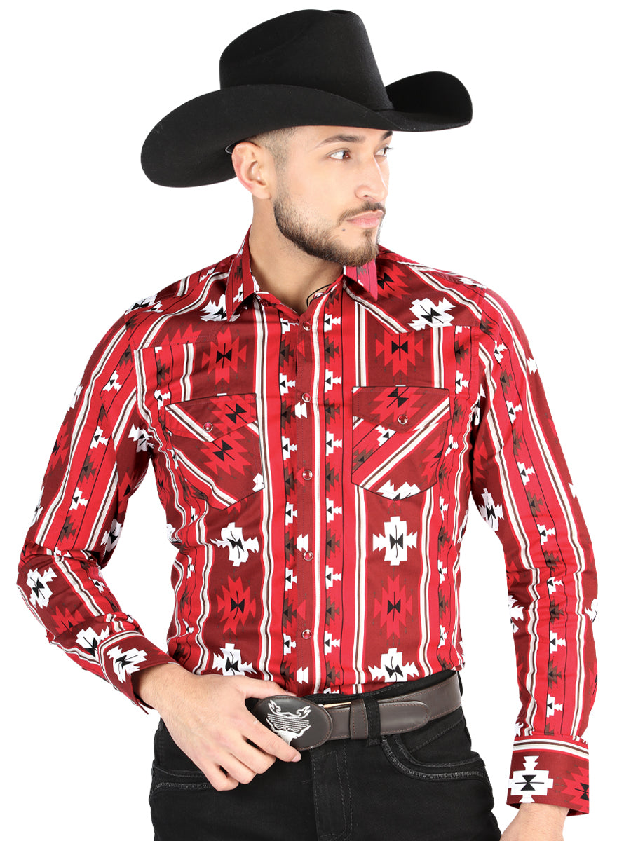 The Everyday Western Shirt — Red (No. 44472)