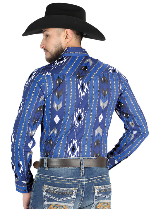 The Everyday Western Shirt — Blue (No. 44474)
