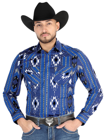 The Everyday Western Shirt — Blue (No. 44474)