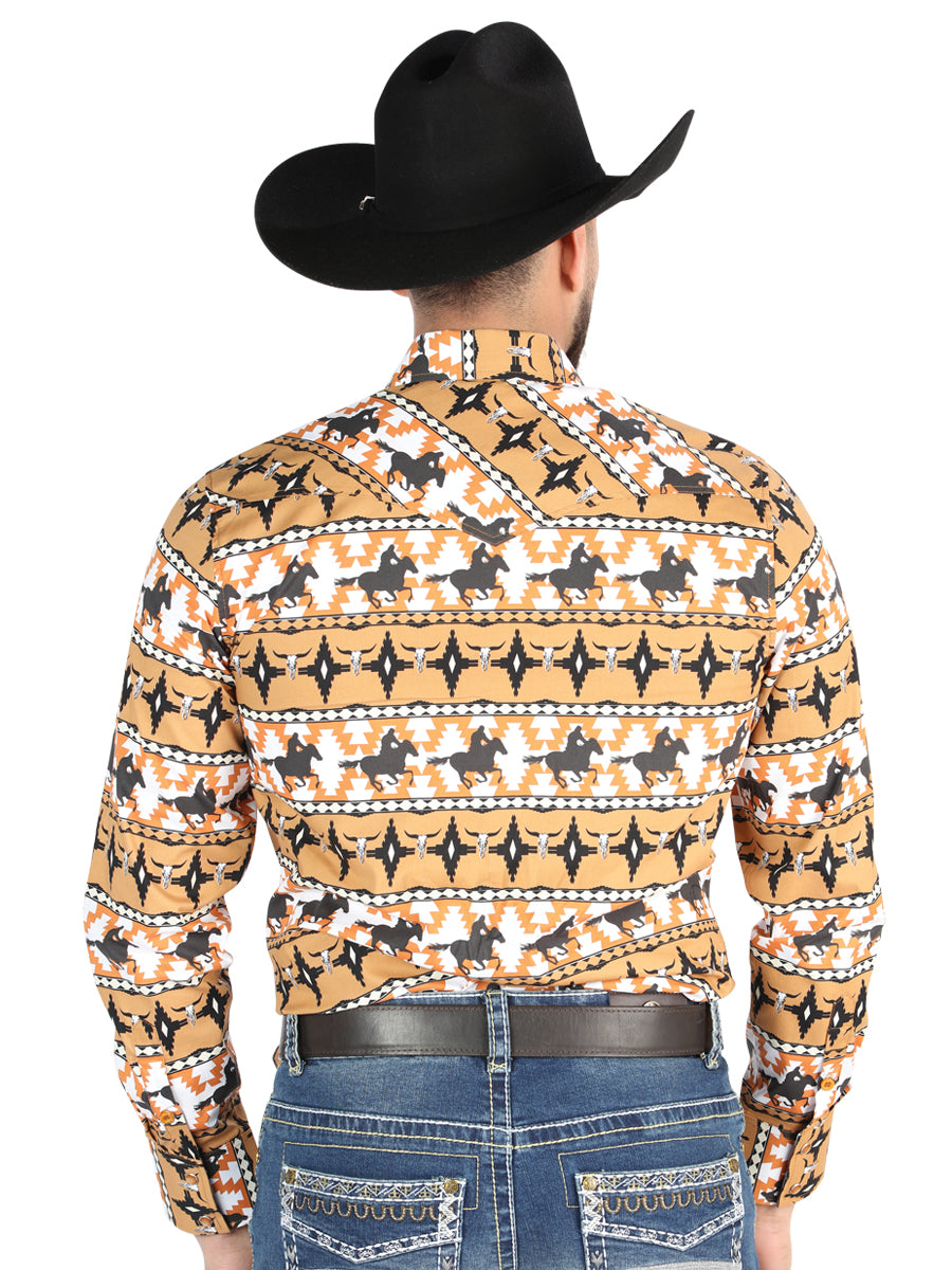 The Everyday Western Shirt — Taupe (No. 44477)