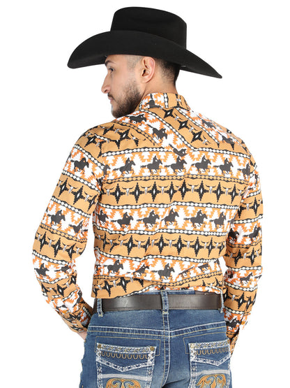 The Everyday Western Shirt — Taupe (No. 44477)