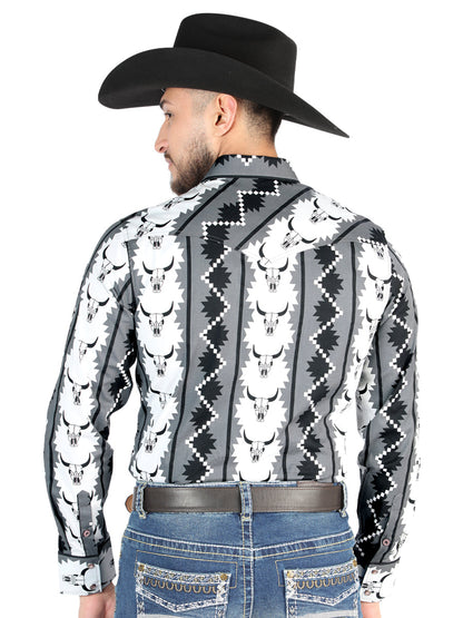 The Everyday Western Shirt — Black (No. 44491)